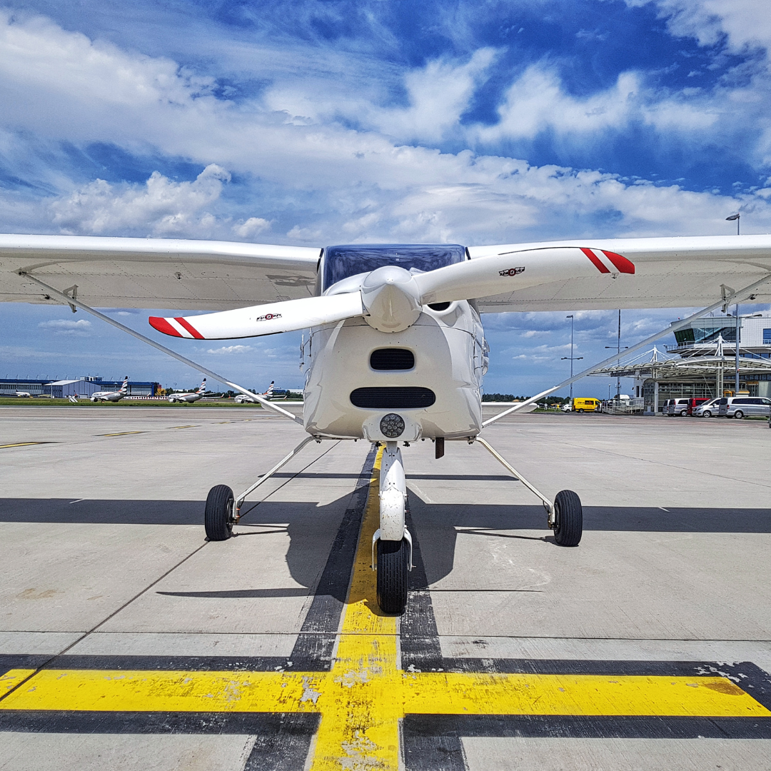 Pilotem letadla na Ruzyň