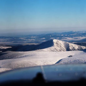 Vyhlídkový let nad Krkonoše a Sněžku