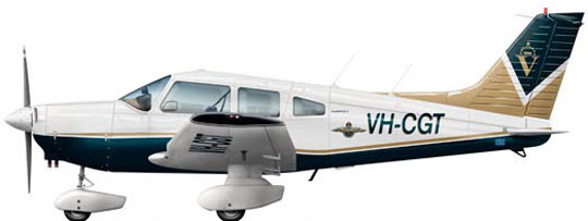 Letadlo Piper PA28