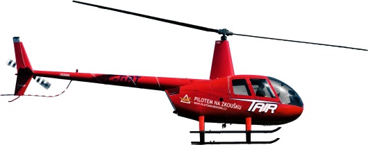 Adrenalinový let vrtulníkem Robinson R44