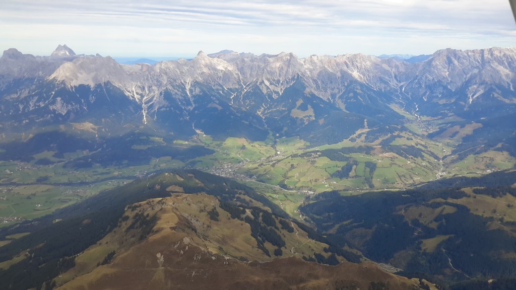 Výlet do Alp letadlem