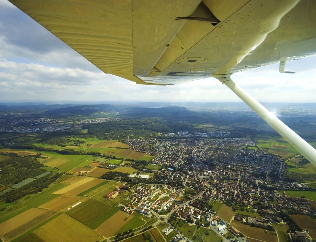 letadlo, vyhlídka, Cessna