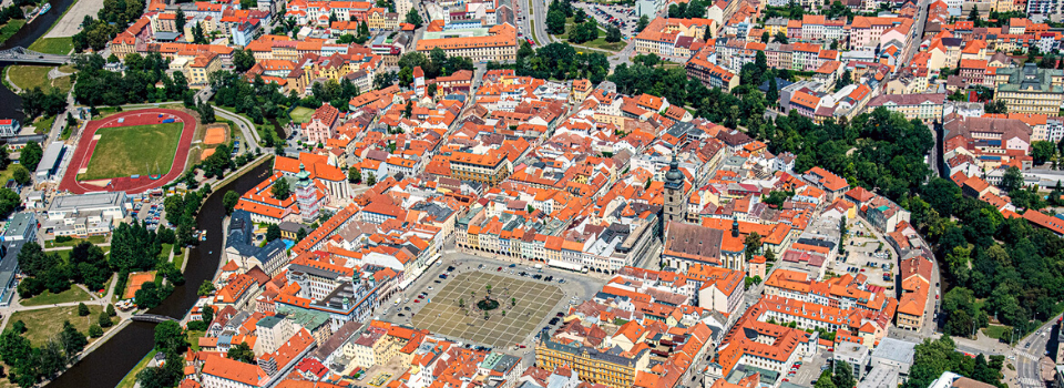 Vyhlídkový let České Budějovice