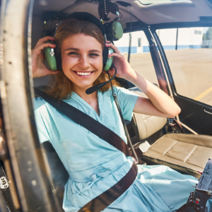 Pilotem vrtulníku na zkoušku pro 1 osobu