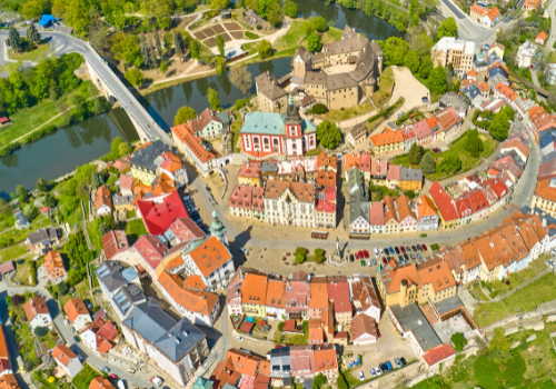 Vyhlídkový let Karlovy Vary a Loket