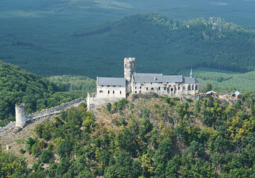 Z výšky si prohlédneme hrad Bezděz